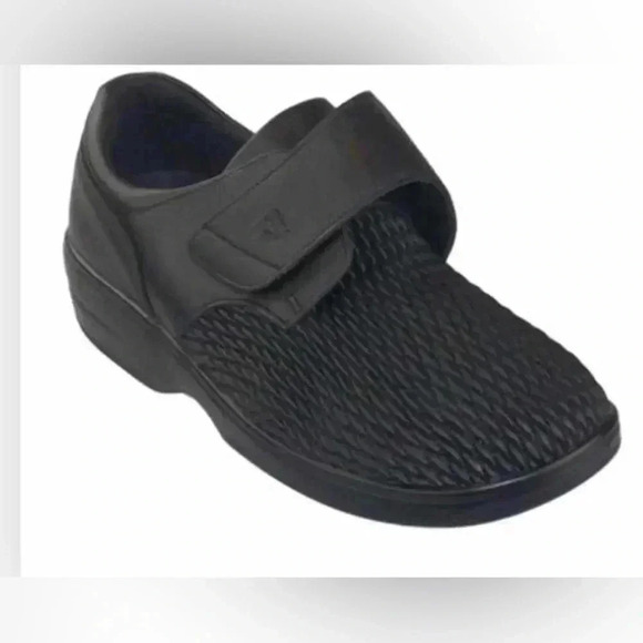 Propet Olivia Black Orthopedic Diabetic Loafer Size 8 WD - Picture 1 of 10